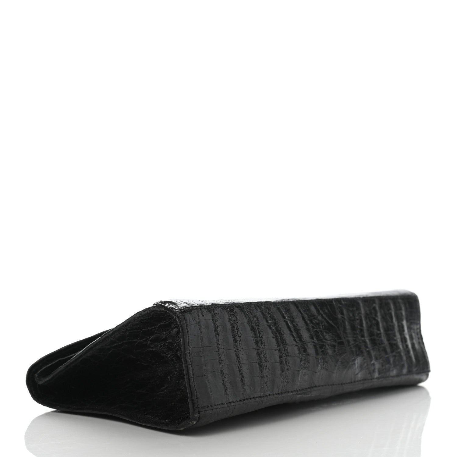 Nancy Gonzalez Crocodile Bar Clutch Black 4 of 14