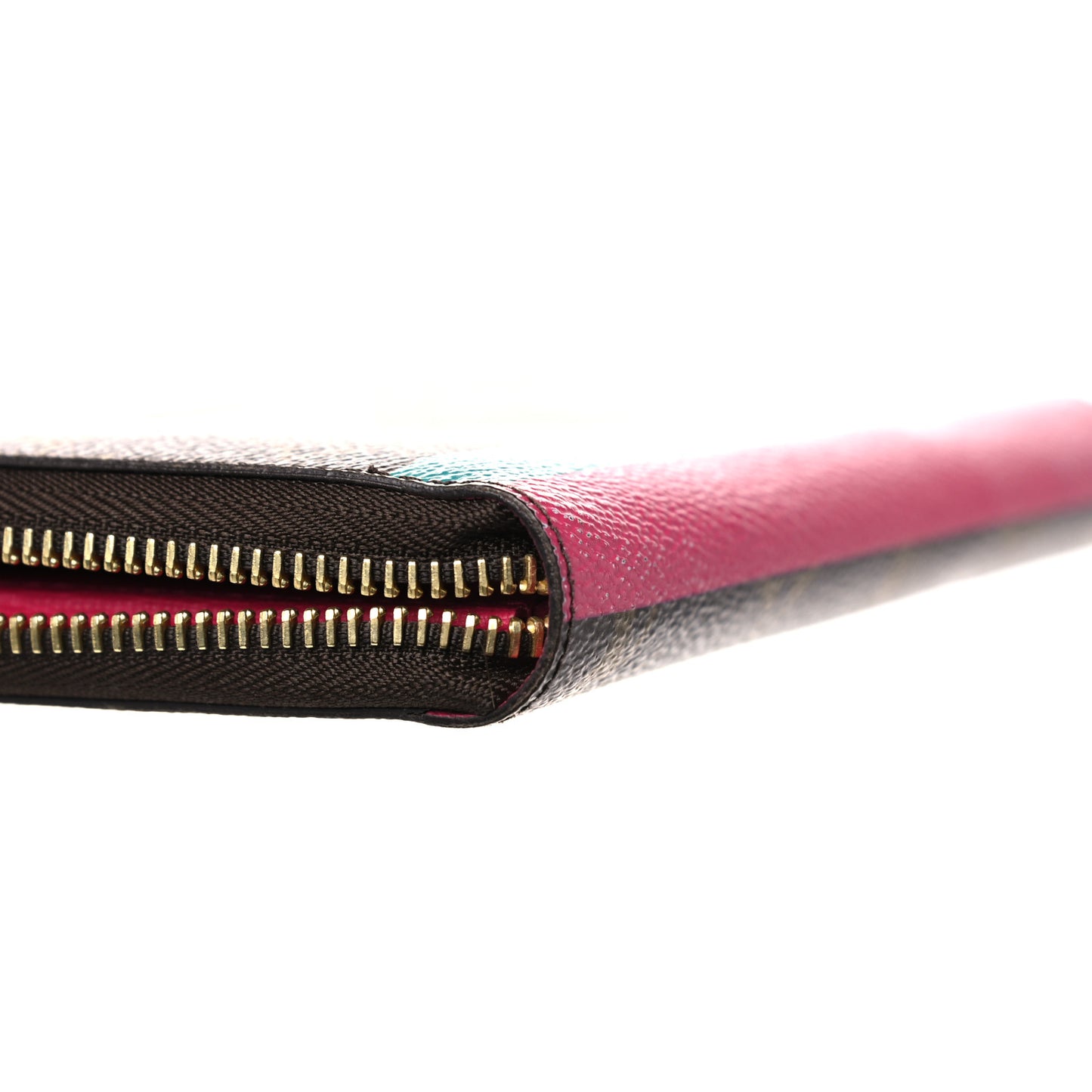 Monogram 2015 Christmas Animation Zippy Wallet Hibiscus