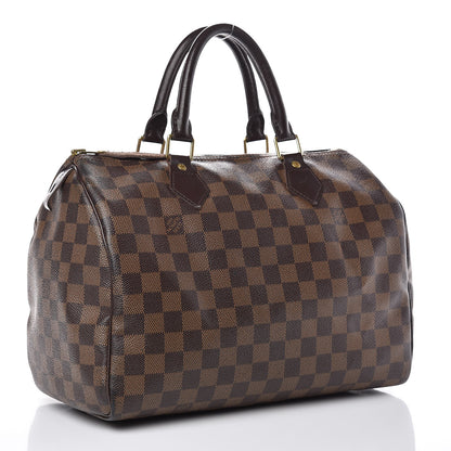 Louis Vuitton Damier Ebene Speedy 30 3 of 19