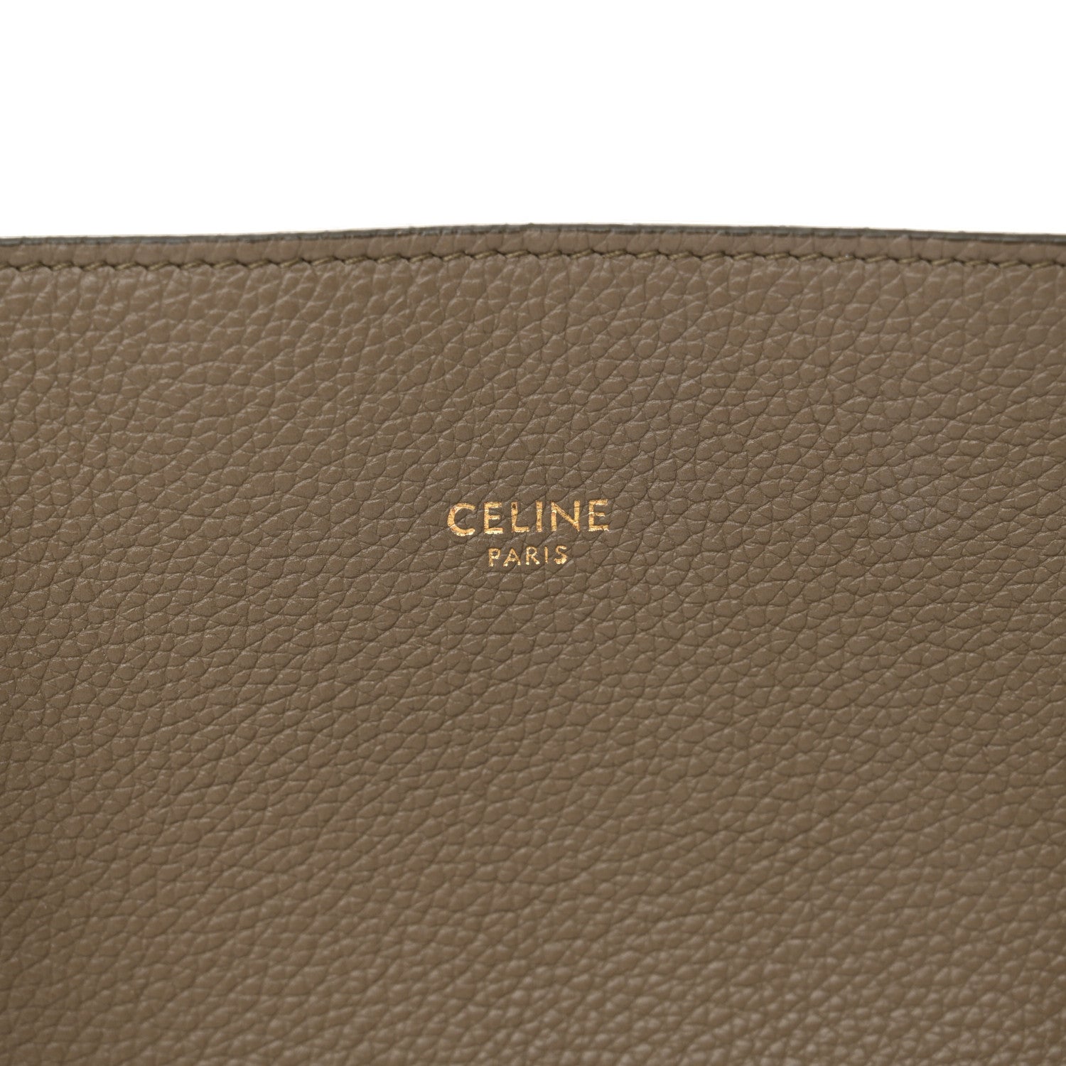 Celine Soft Grained Calfskin Small Belt Cabas Phantom Taupe 7 of 11