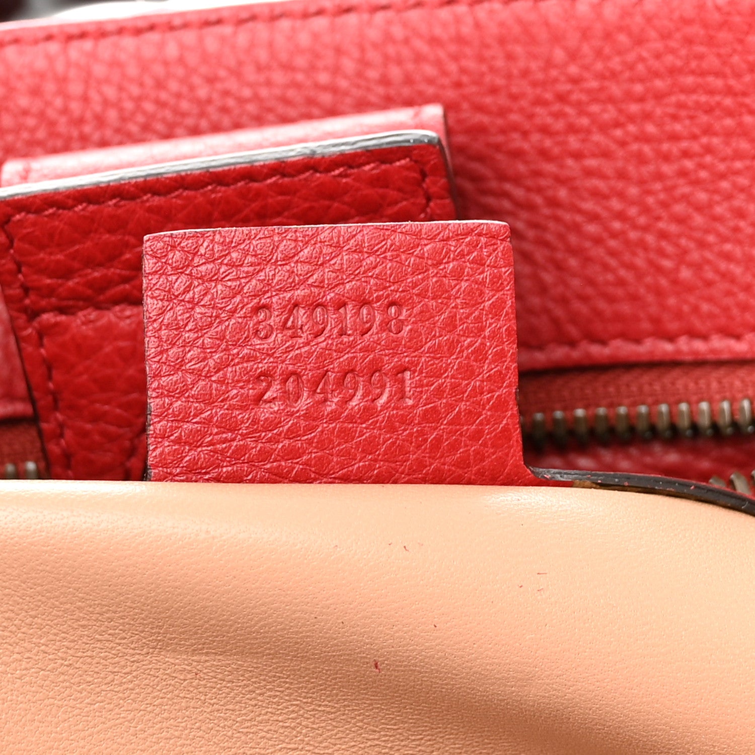 Gucci Suede Bamboo Fringe Medium Shopper Tote Red 7 of 11