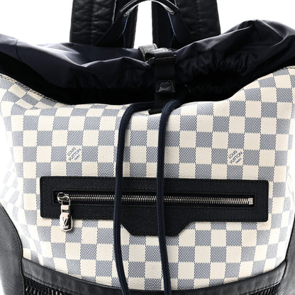 Louis Vuitton Damier Coastline Azur Matchpoint Backpack Black 7 of 9