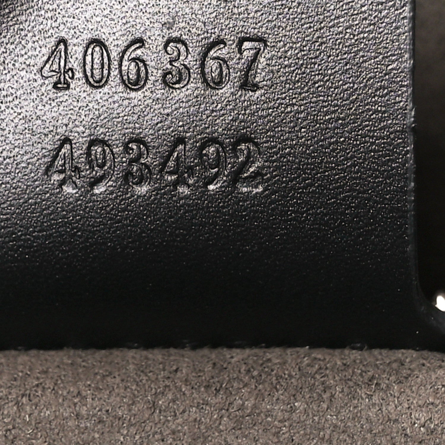 Gucci Guccissima Signature Medium Double Buckle Flap Messenger Bag Black 7 of 11