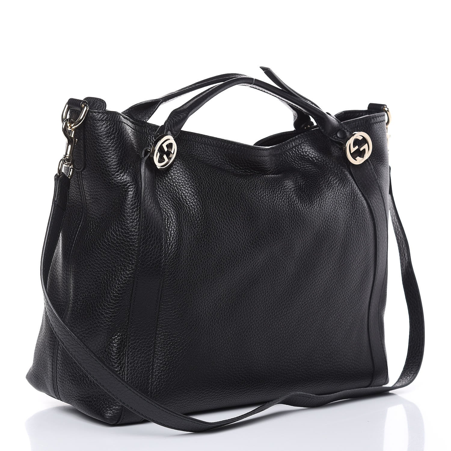 Gucci Cellarius Calfskin Medium Miss GG Top Handle Bag Black 3 of 9