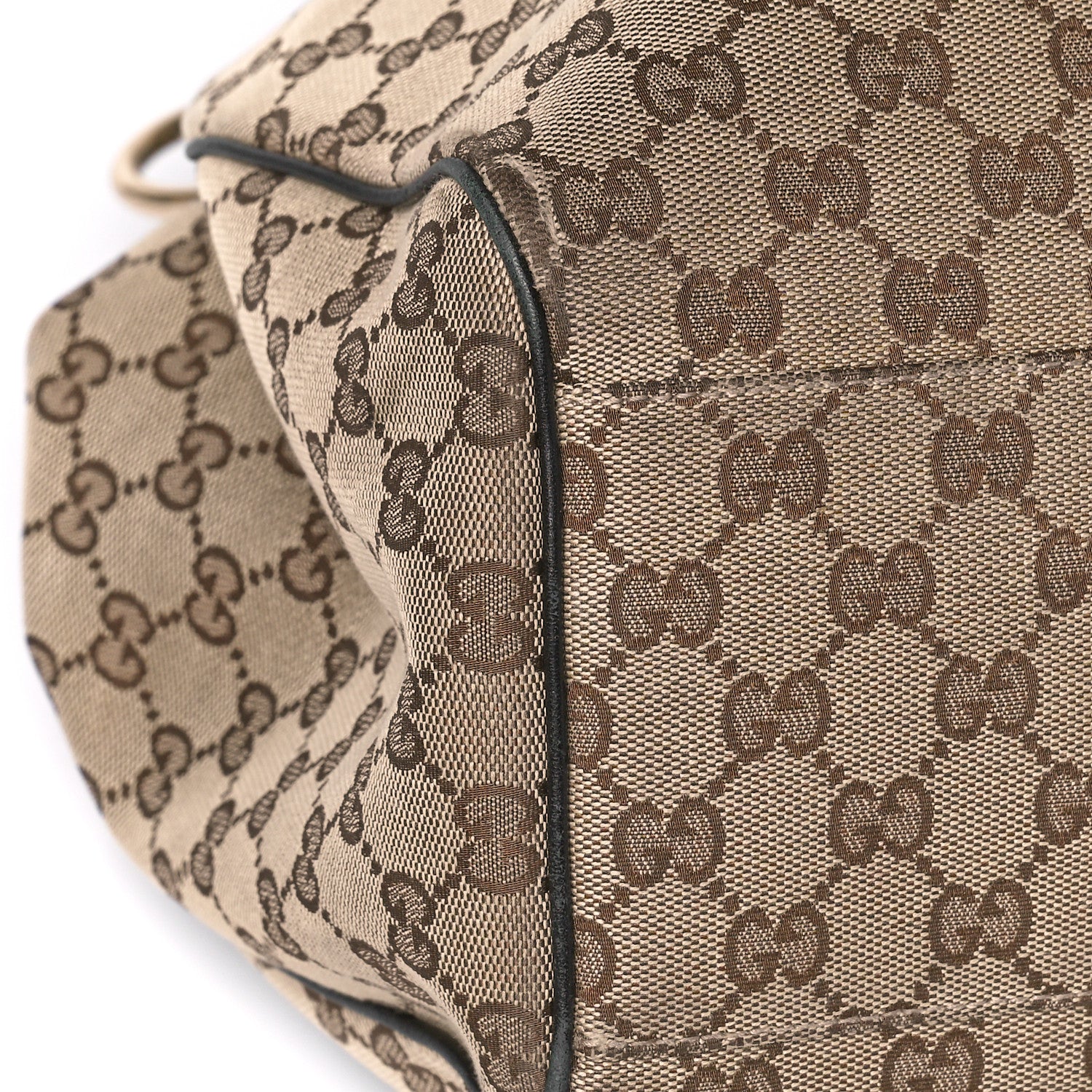 Gucci Monogram Large Sukey Tote Dark Brown 9 of 13