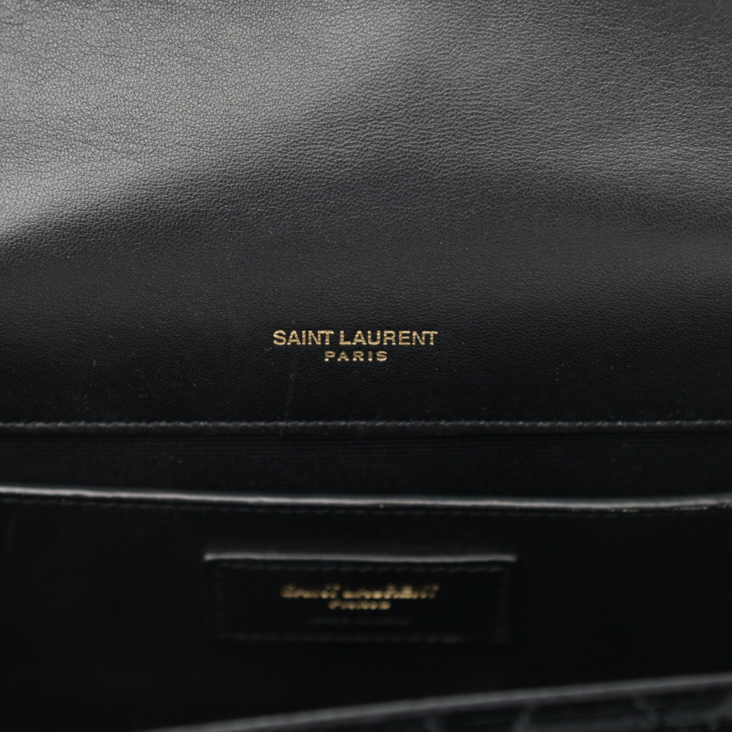 Saint Laurent Velvet Tri-Quilt Monogram Medium College Bag Black 6 of 14