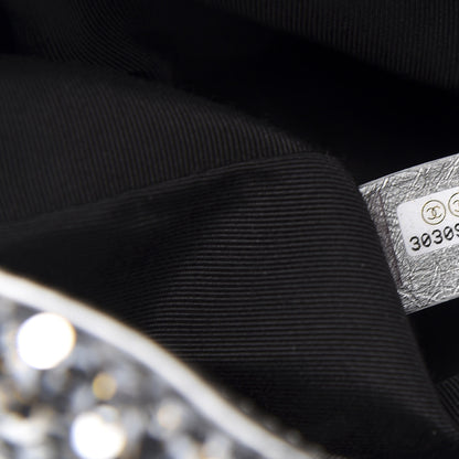 Chanel Sequin Quilted Medium 19 Flap Silver 7 of 11
