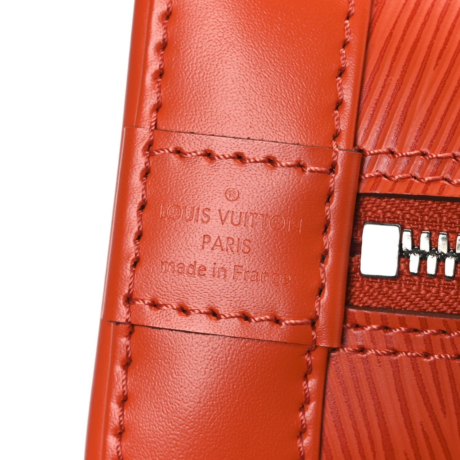 Louis Vuitton Epi Alma BB Piment 6 of 10