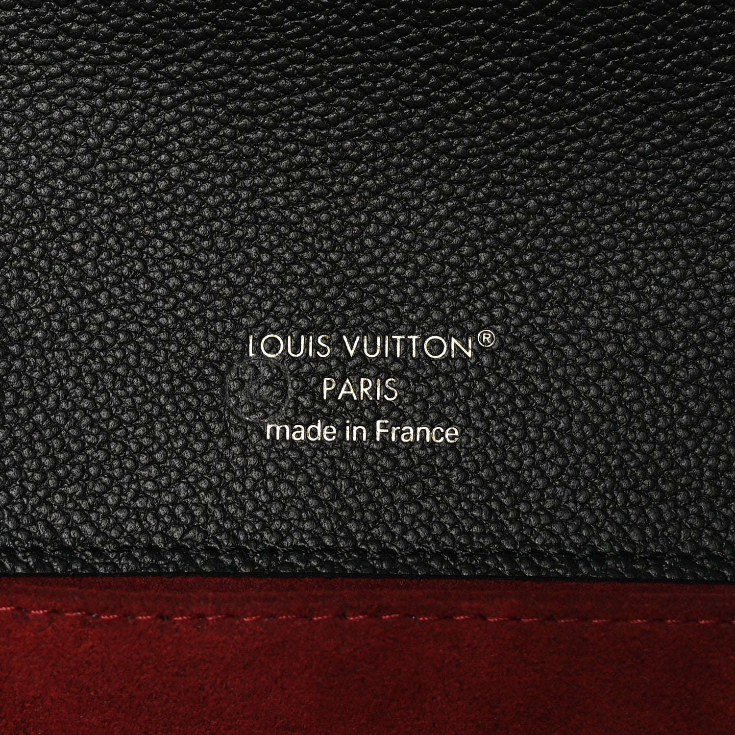 Louis Vuitton Empreinte Monogram Giant Pochette Metis Black Beige 5 of 10