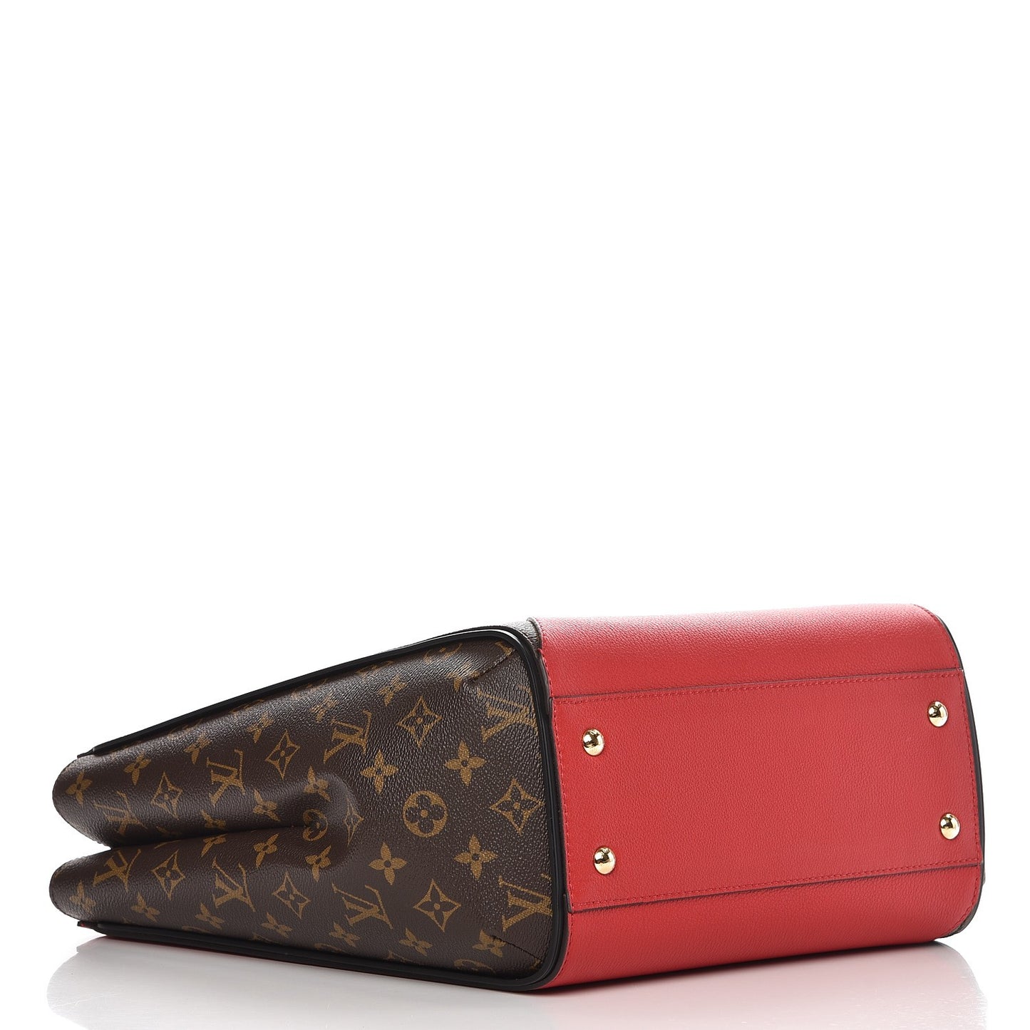 Calfskin Monogram Kimono Tote Cherry