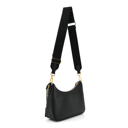 Prada Saffiano Lux Re-Edition 2005 Shoulder Bag Black 3 of 9
