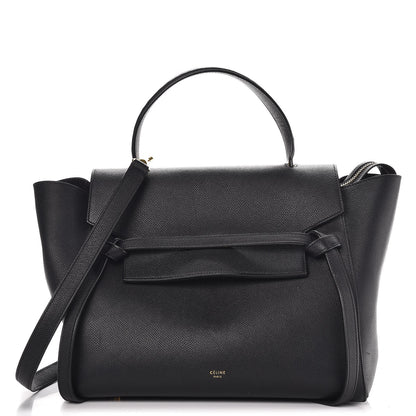 Celine Grained Calfskin Mini Belt Bag Black 1 of 15