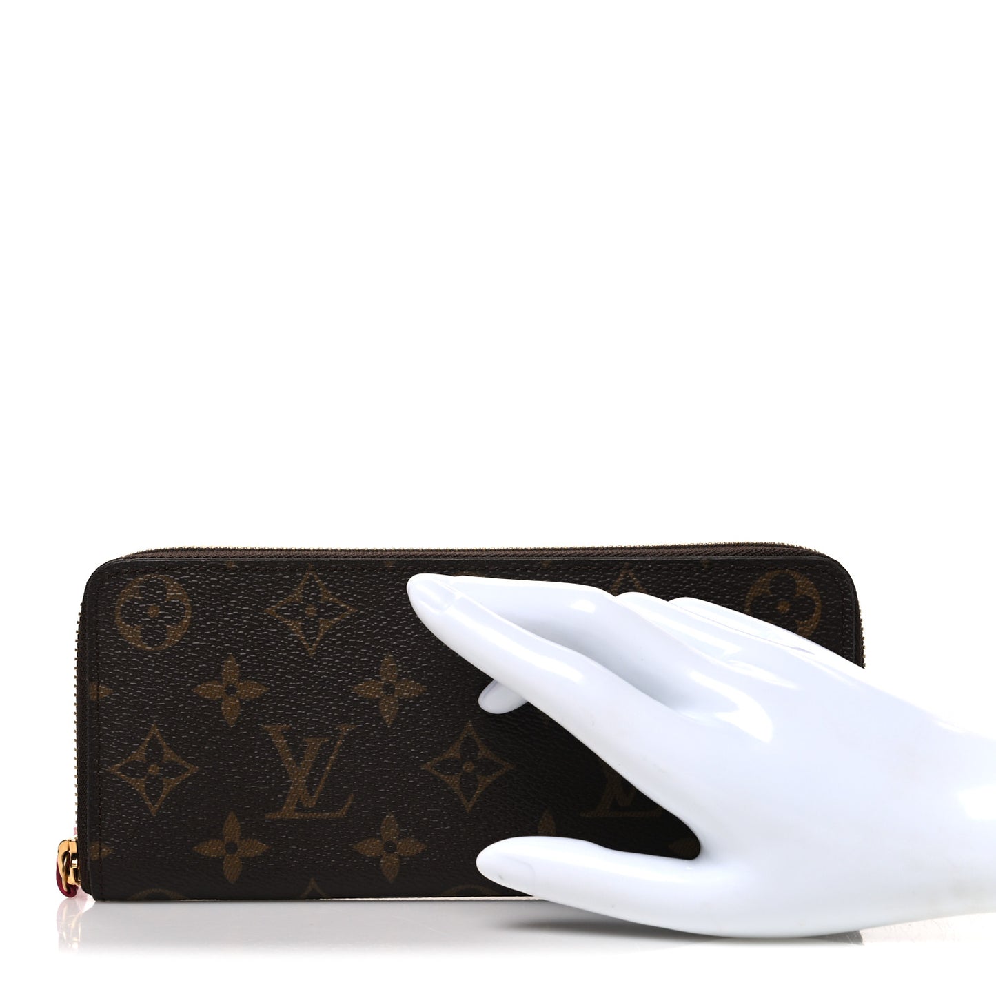 Monogram Clemence Wallet Fuchsia Fuchsia