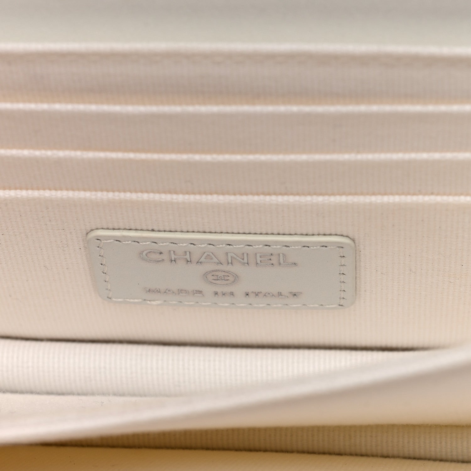 Chanel Lambskin Quilted Mini Pearl Wallet On Chain WOC White 6 of 10