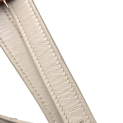 Saint Laurent Crinkled Calfskin Matelasse Monogram Large Niki Shopper Tote Cream Soft 17 of 17