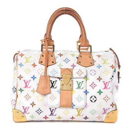 Louis Vuitton Monogram Multicolor Speedy 30 White 1 of 22