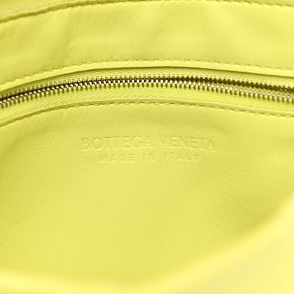 Bottega Veneta Lambskin Maxi Intrecciato Cassette Crossbody Bag Acid Kiwi 6 of 10