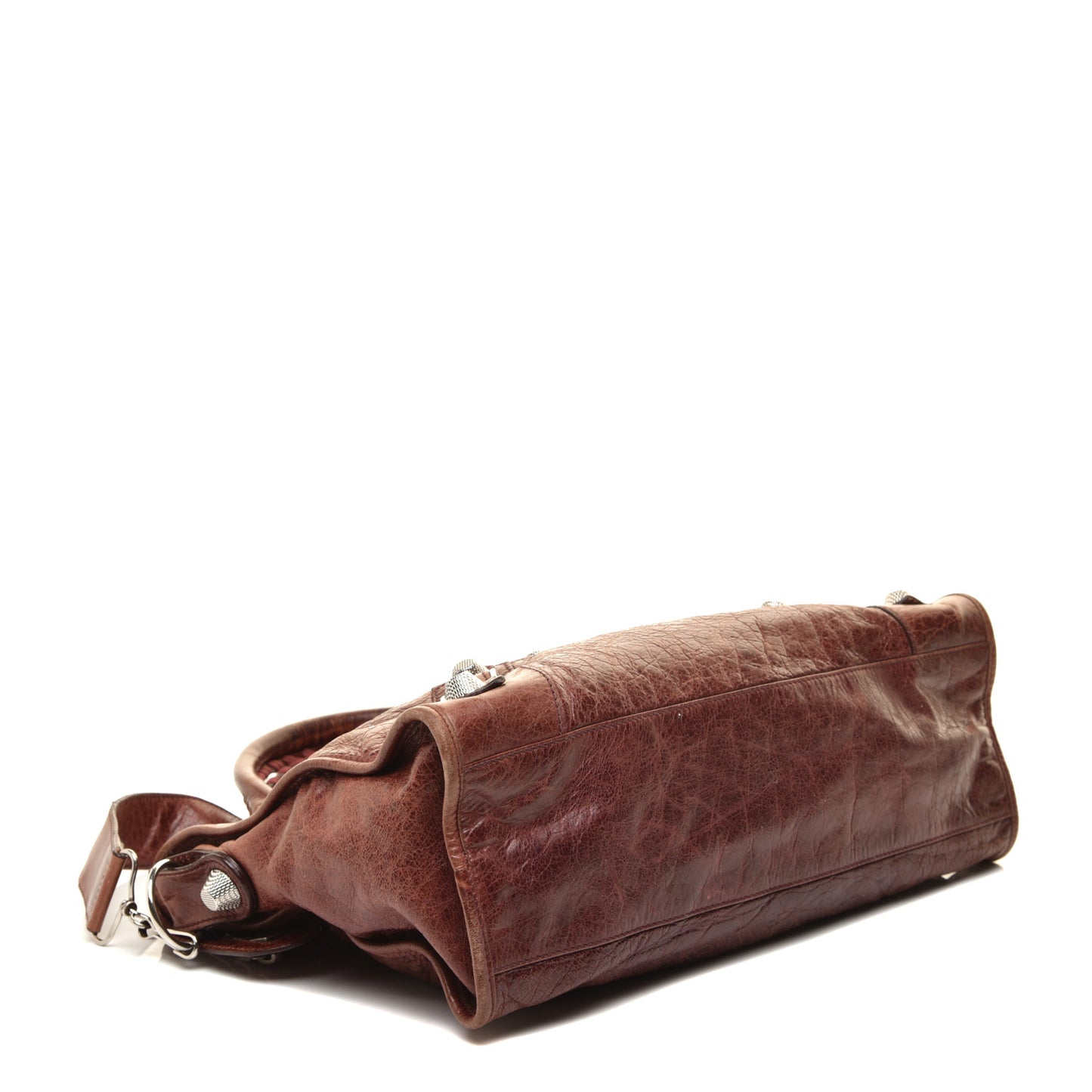 Chevre Giant 21 Silver Hardware City Sienna