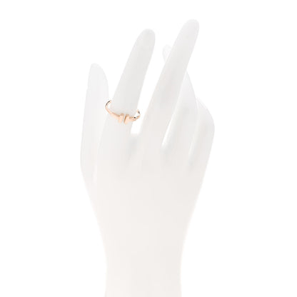 Tiffany 18K Rose Gold T Wire Ring 54 7 2 of 5