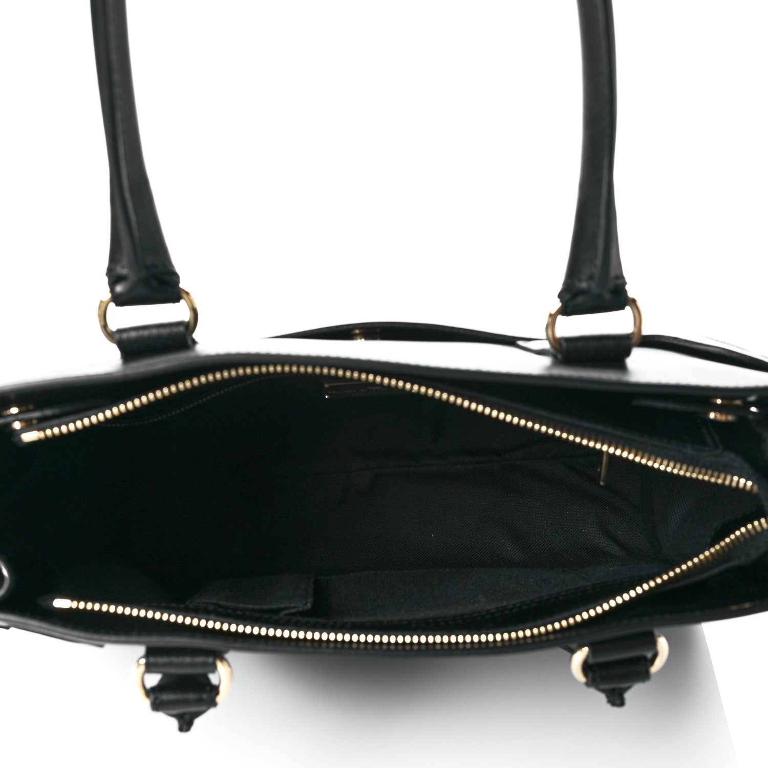 Salvatore Ferragamo Calfskin Beky Tote Black 4 of 9