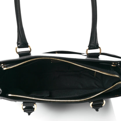 Salvatore Ferragamo Calfskin Beky Tote Black 4 of 9