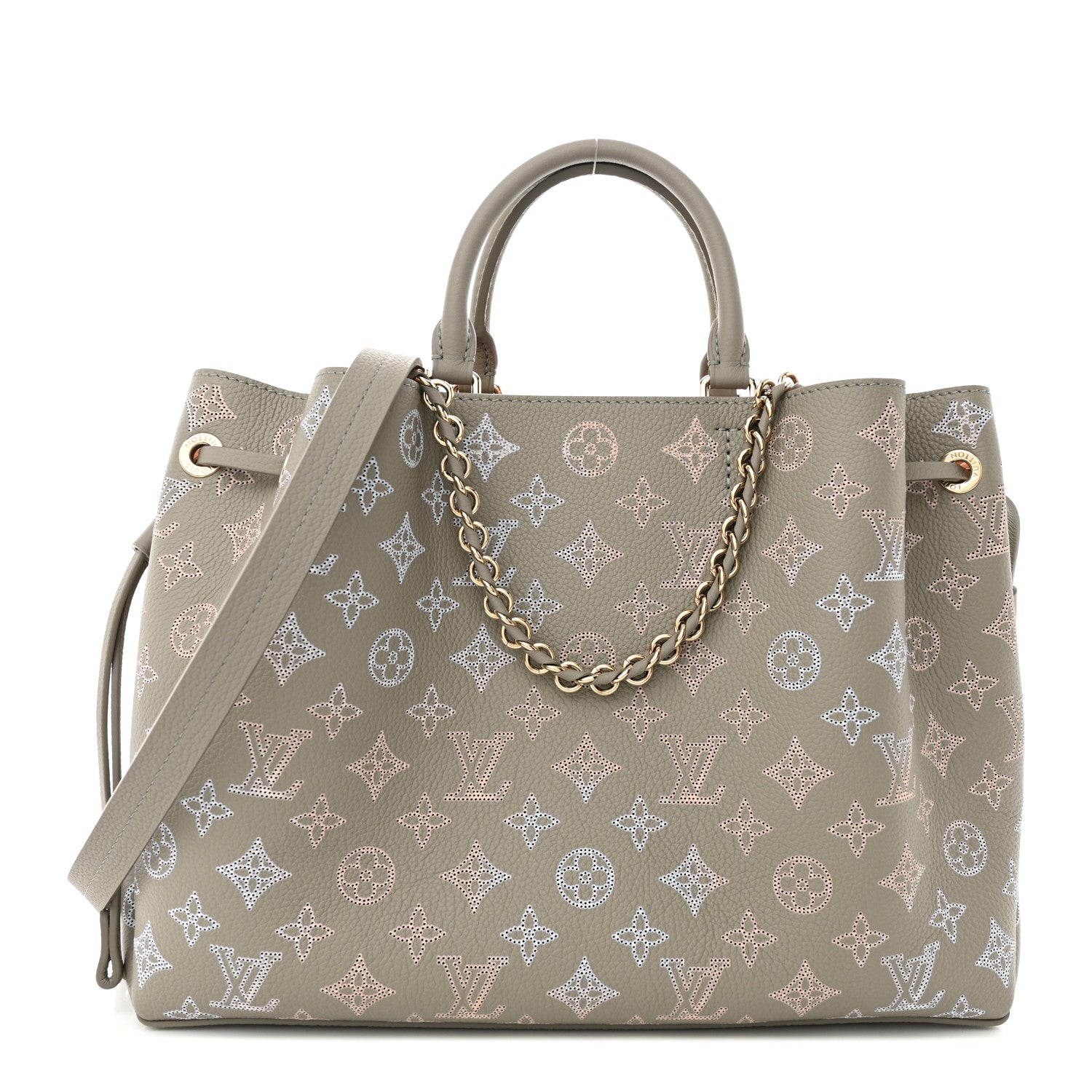 Louis Vuitton Mahina Flight Mode Bella Tote Grey 1 of 10