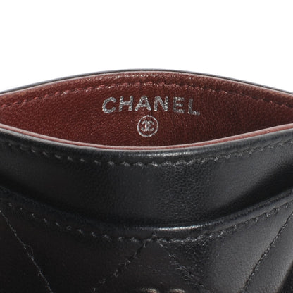 Chanel Lambskin Quilted Card Holder Black 8 of 9