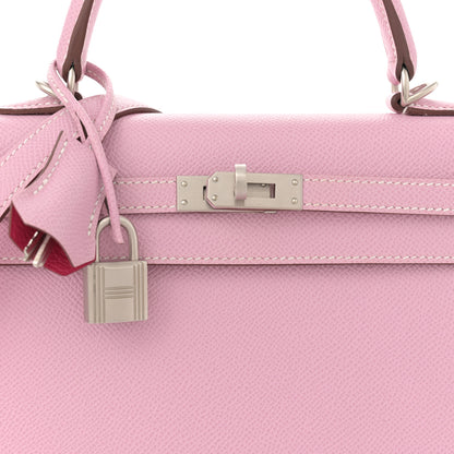 Hermes Epsom Horseshoe Kelly Sellier 25 Mauve Sylvestre Rose Mexico 8 of 11