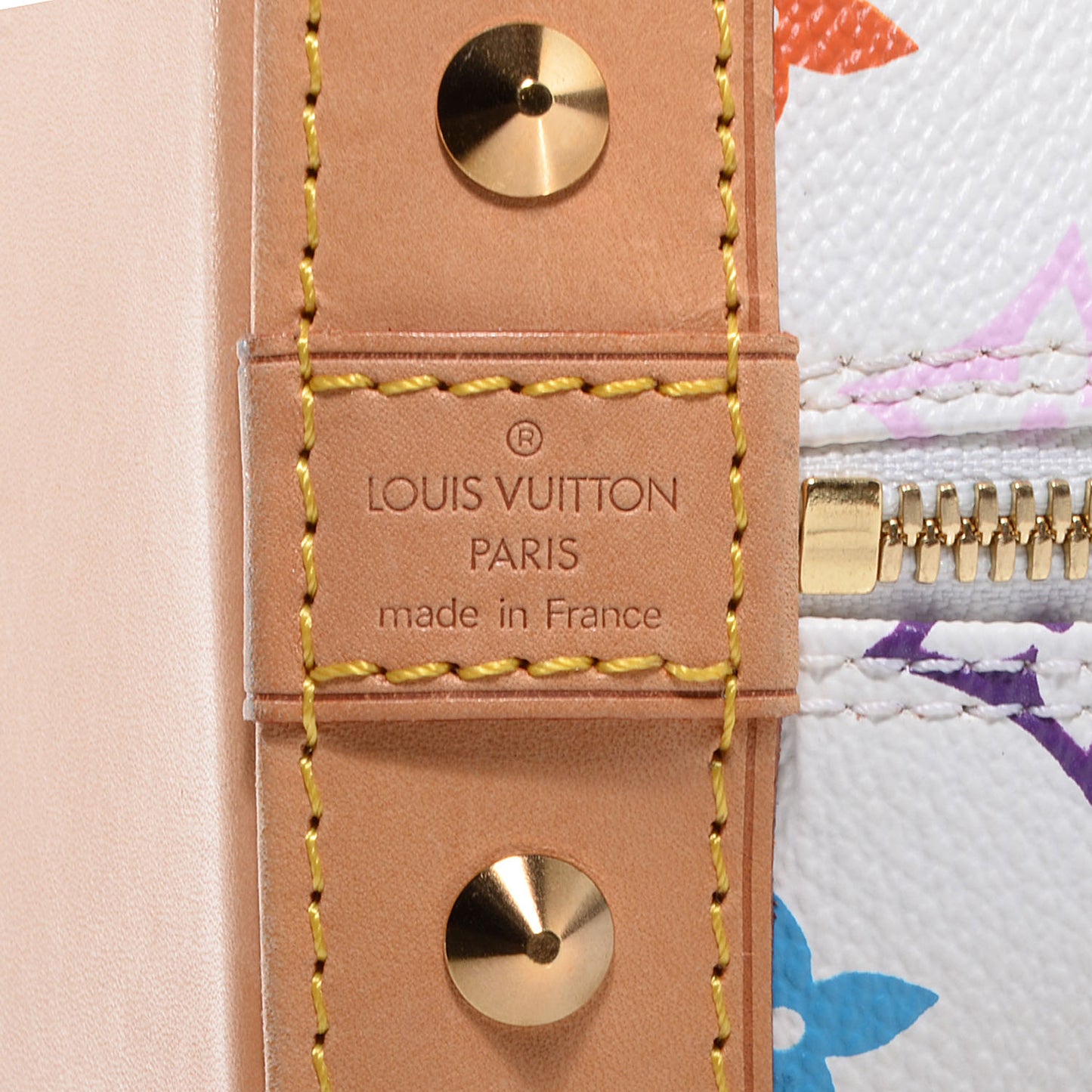 Monogram Multicolor Alma White