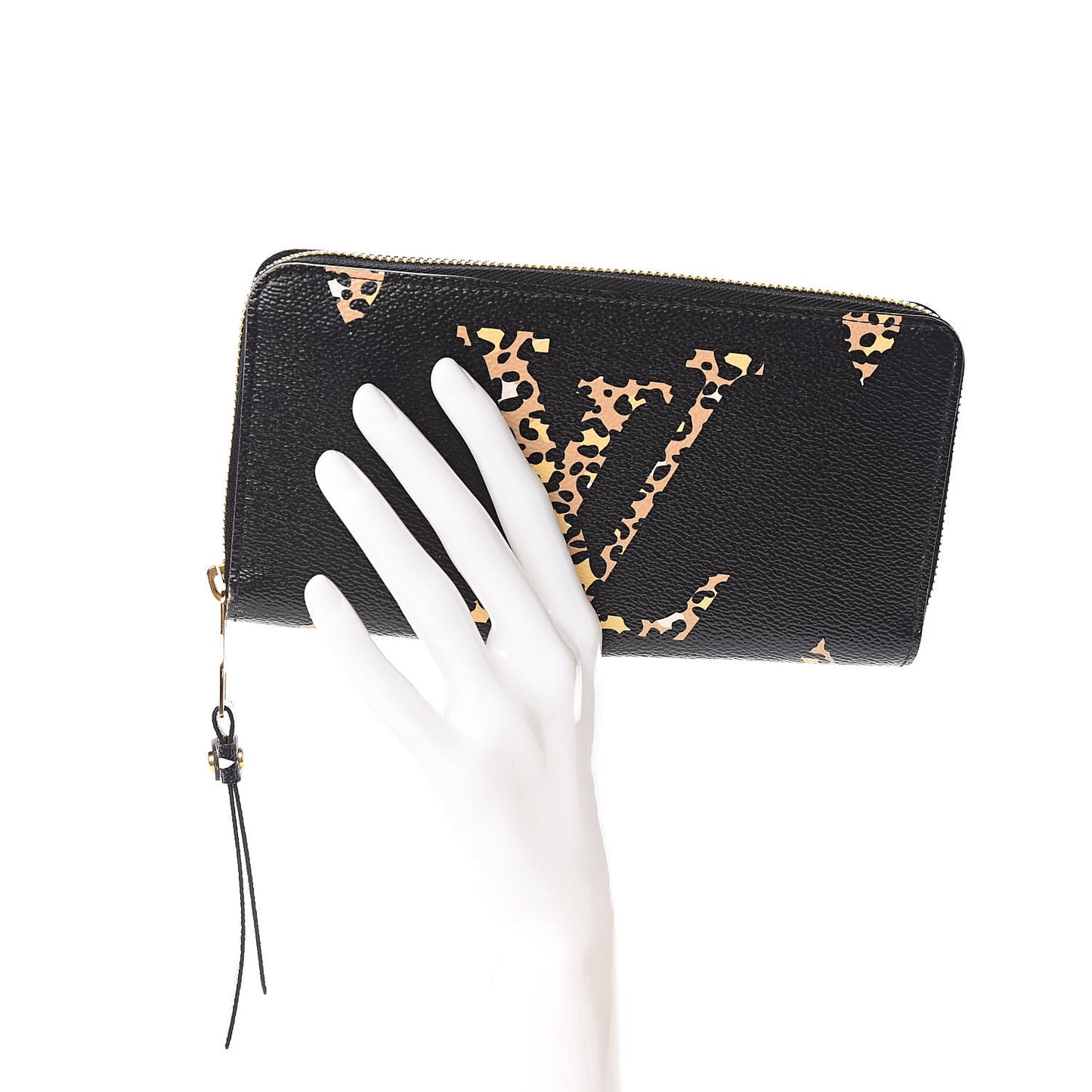 Monogram Giant Jungle Zippy Wallet Black