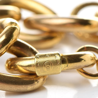 Chanel CC Chain Pendant Necklace Gold 5 of 7