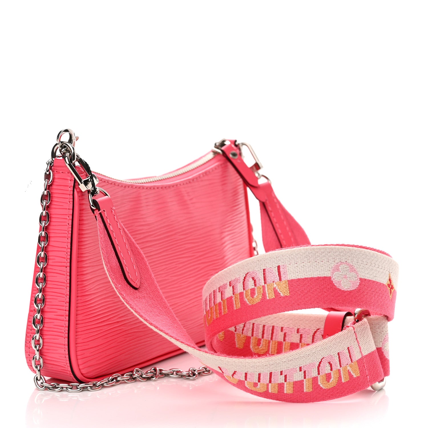 Louis Vuitton Epi Easy Pouch On Strap Dragon Fruit 3 of 10