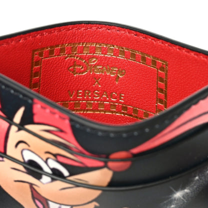 Versace X DISNEY Nappa Cinderella Print Card Holder Red Multicolor 6 of 7