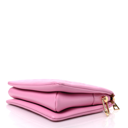 Louis Vuitton Lambskin Embossed Monogram Coussin PM Rose Bonbon 8 of 8