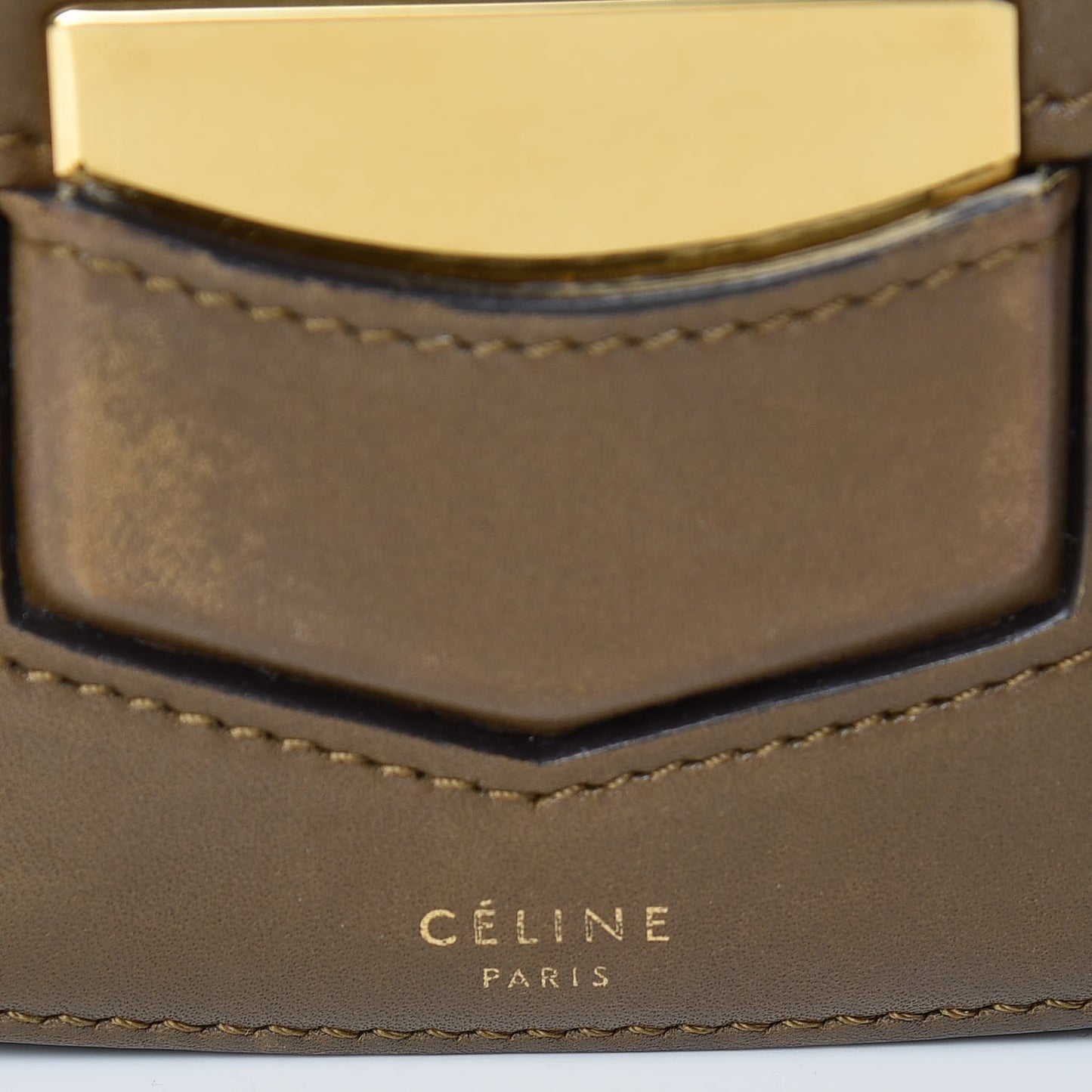 Natural Calfskin Small Trotteur Chestnut