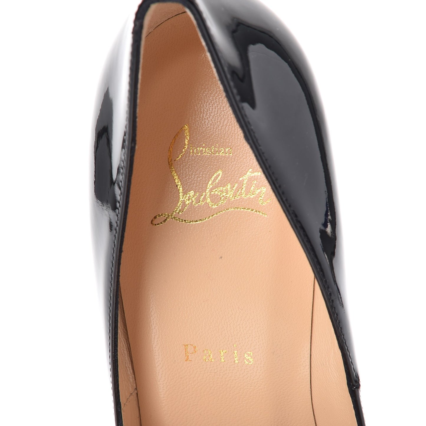 Patent New Very Prive 120 Pumps 39.5 Black Red