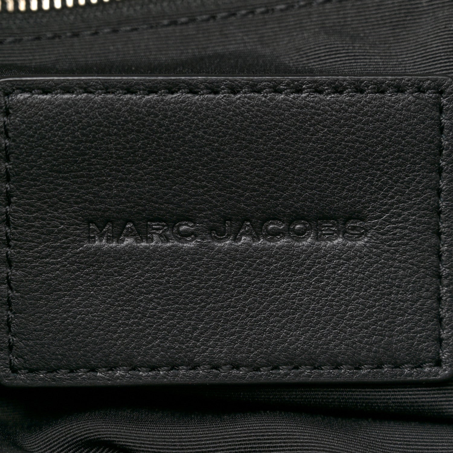Marc Jacobs Lambskin Quilted J Marc Large Shoulder Bag Black 6 of 10