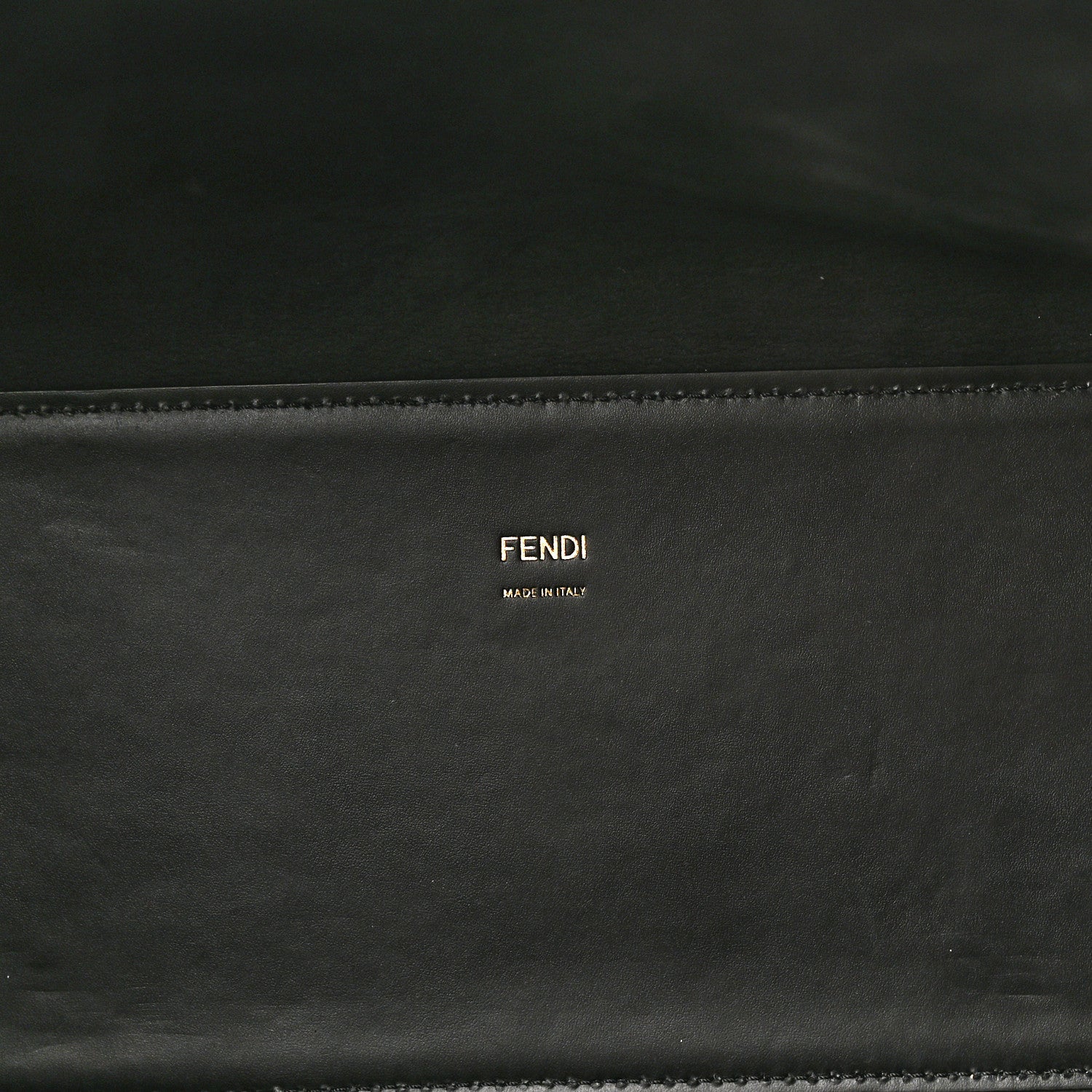 Fendi Vitello King Plexiglass Medium Fendi Sunshine Shopper Tote Black 5 of 10