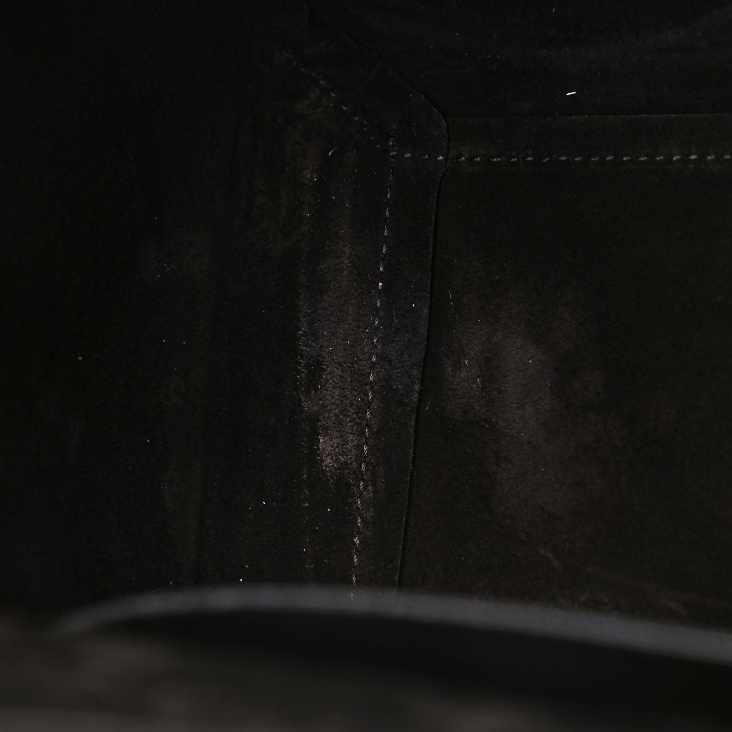 Grained Calfskin Micro Belt Bag Black