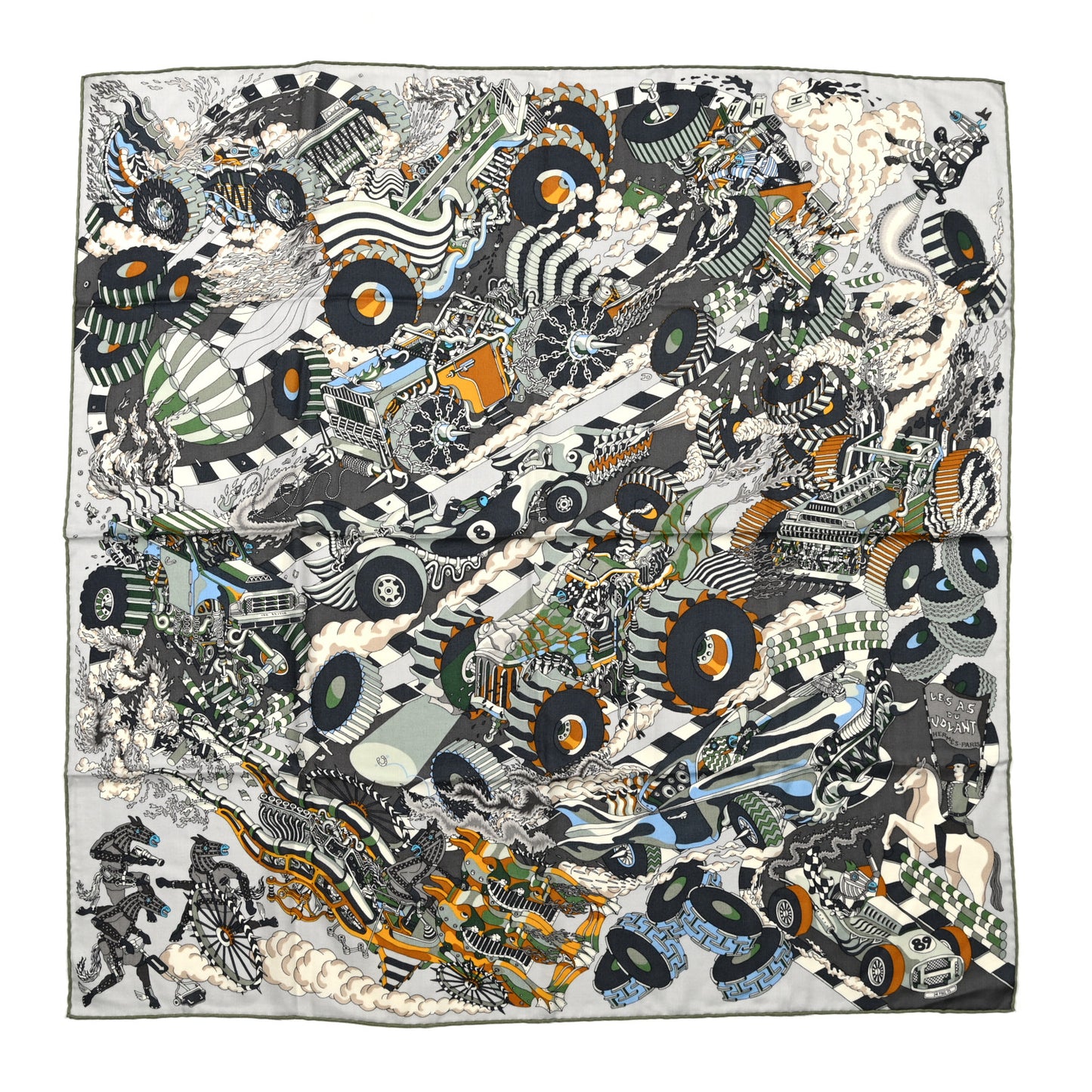 Cashmere Silk Les As Du Volant 100 Gris Anthracite Amande