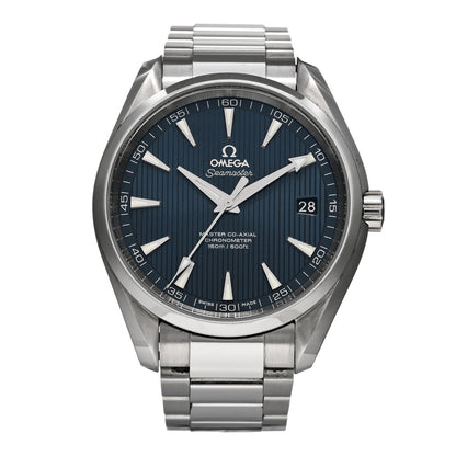 Omega Stainless Steel 41mm Seamaster Aqua Terra Master Co-Axial Chronometer Automatic Watch Blue 231.10.42.21.03.003 1 of 4