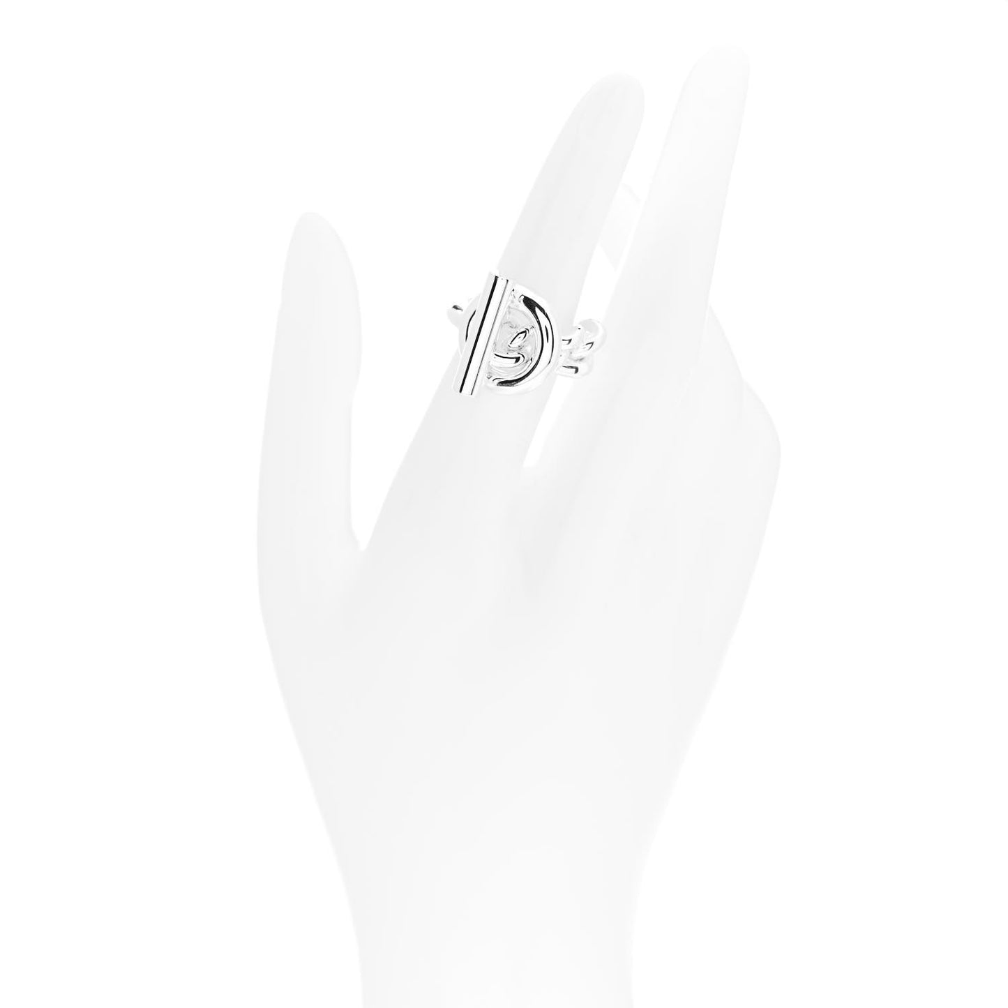Sterling Silver GM Croisette Ring 52 6