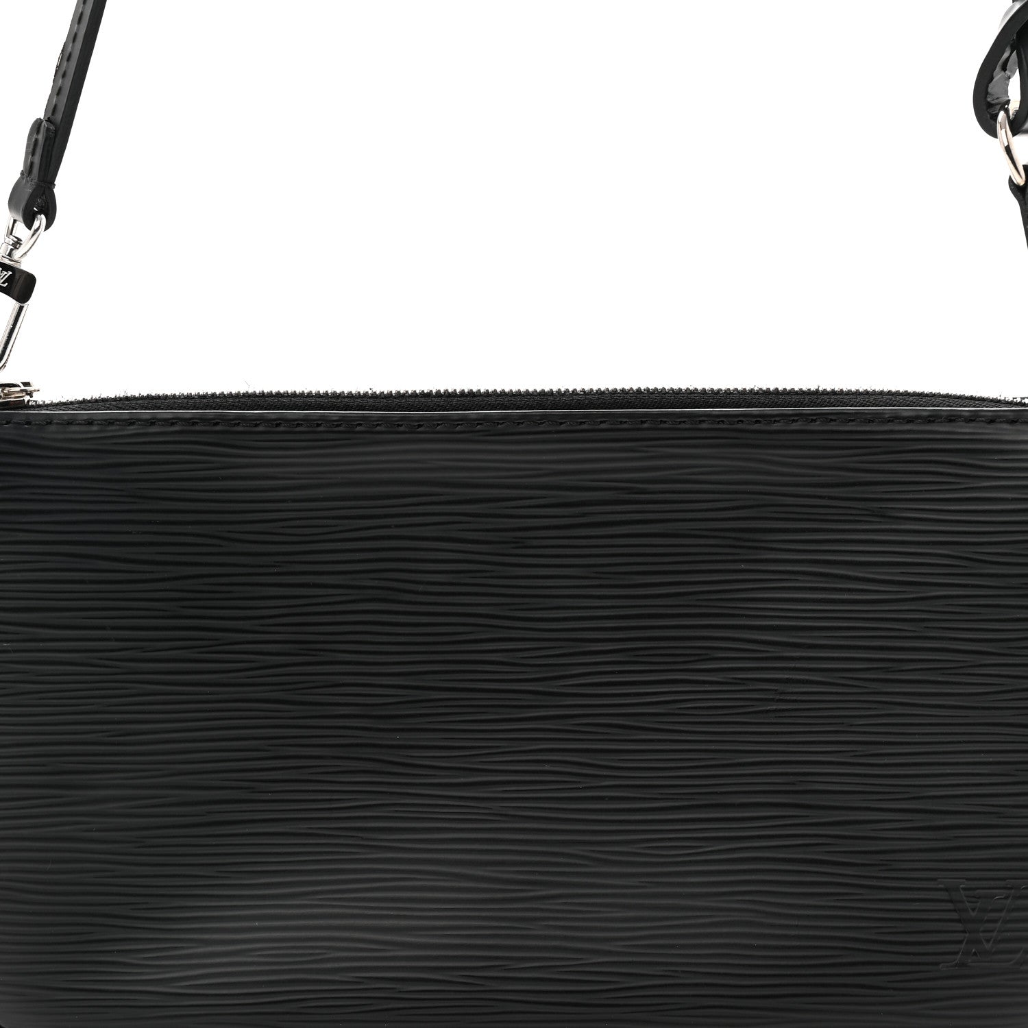 Louis Vuitton Epi Pochette Accessories NM Black 8 of 10