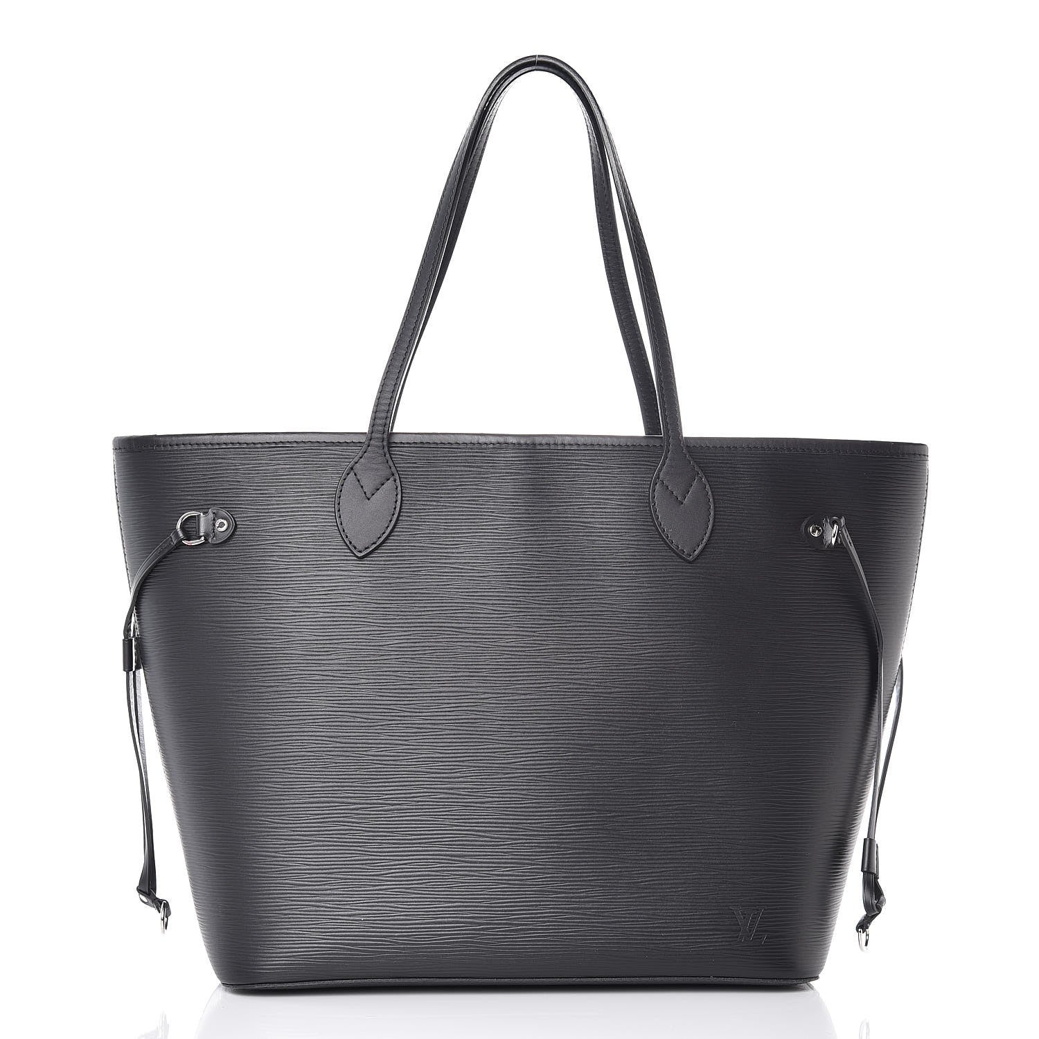 Louis Vuitton Epi Neverfull MM Black 3 of 9