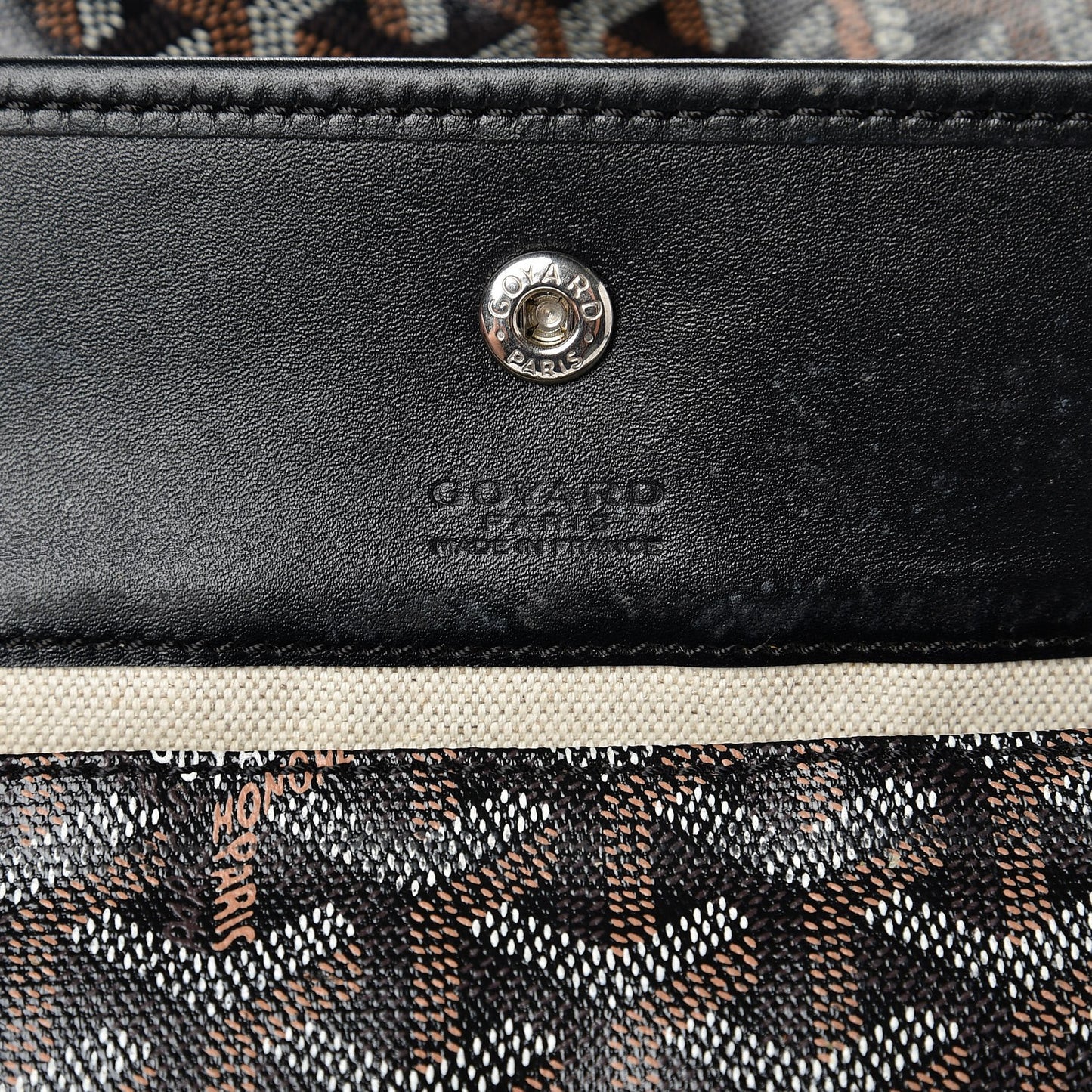Goyardine Saint Louis GM Black