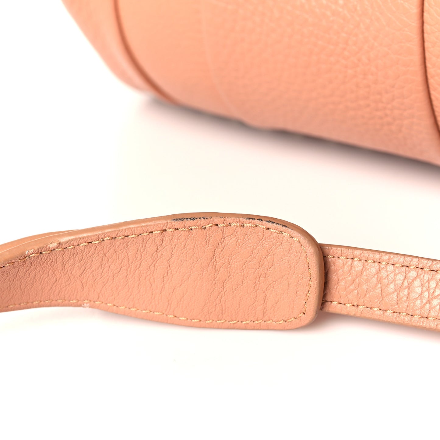 Pebbled Lambskin Mini Rockie Blush Gold Hardware