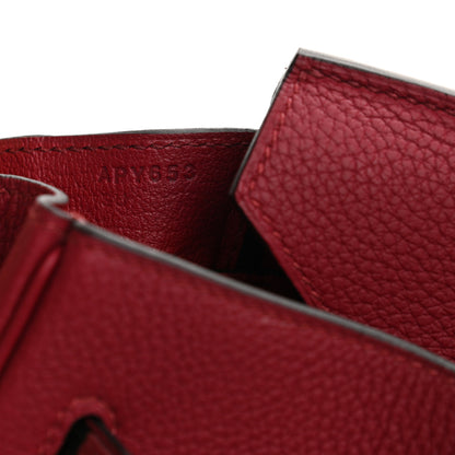 Hermes Togo Birkin 30 Rouge Grenat 7 of 10