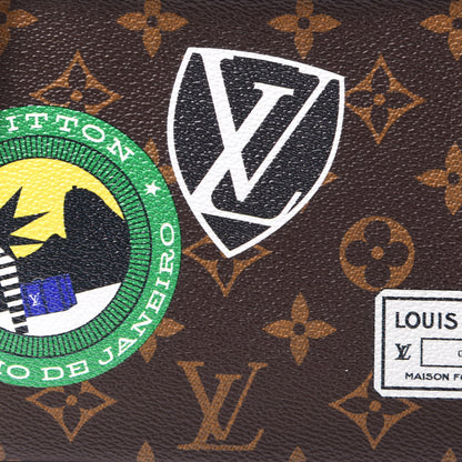 Louis Vuitton Monogram World Tour Double Zip Pochette 9 of 9