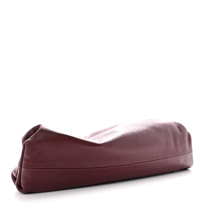 Bottega Veneta Smooth Butter Calf The Pouch Oversized Clutch Bordeaux 4 of 7