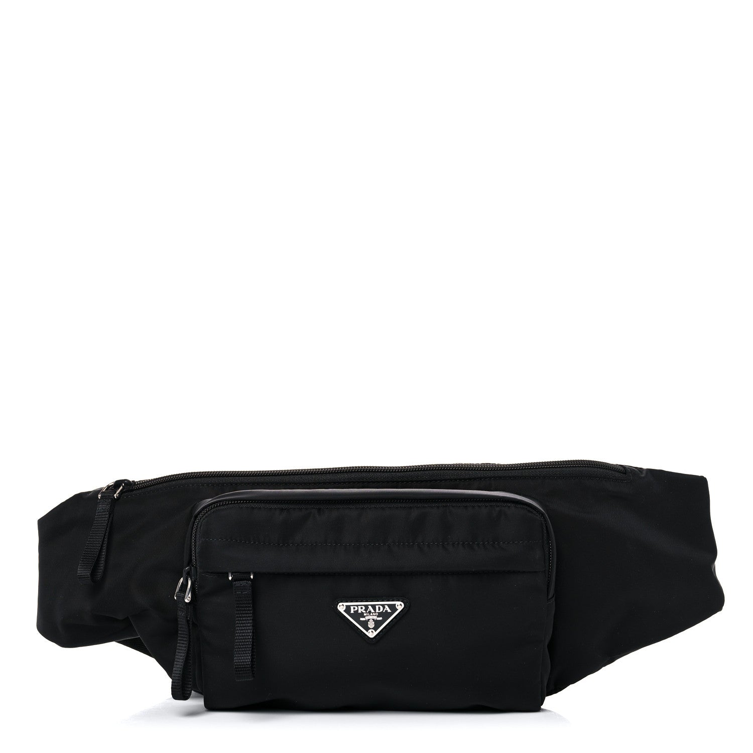 Prada Tessuto Nylon Belt Bag Black 1 of 9
